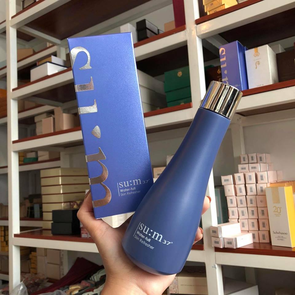 Nước hoa hồng câp Nước se lỗ chân lông sum37 waterfull skin refresher TĂNG THỂ TÍCH từ 150ml--->250ml