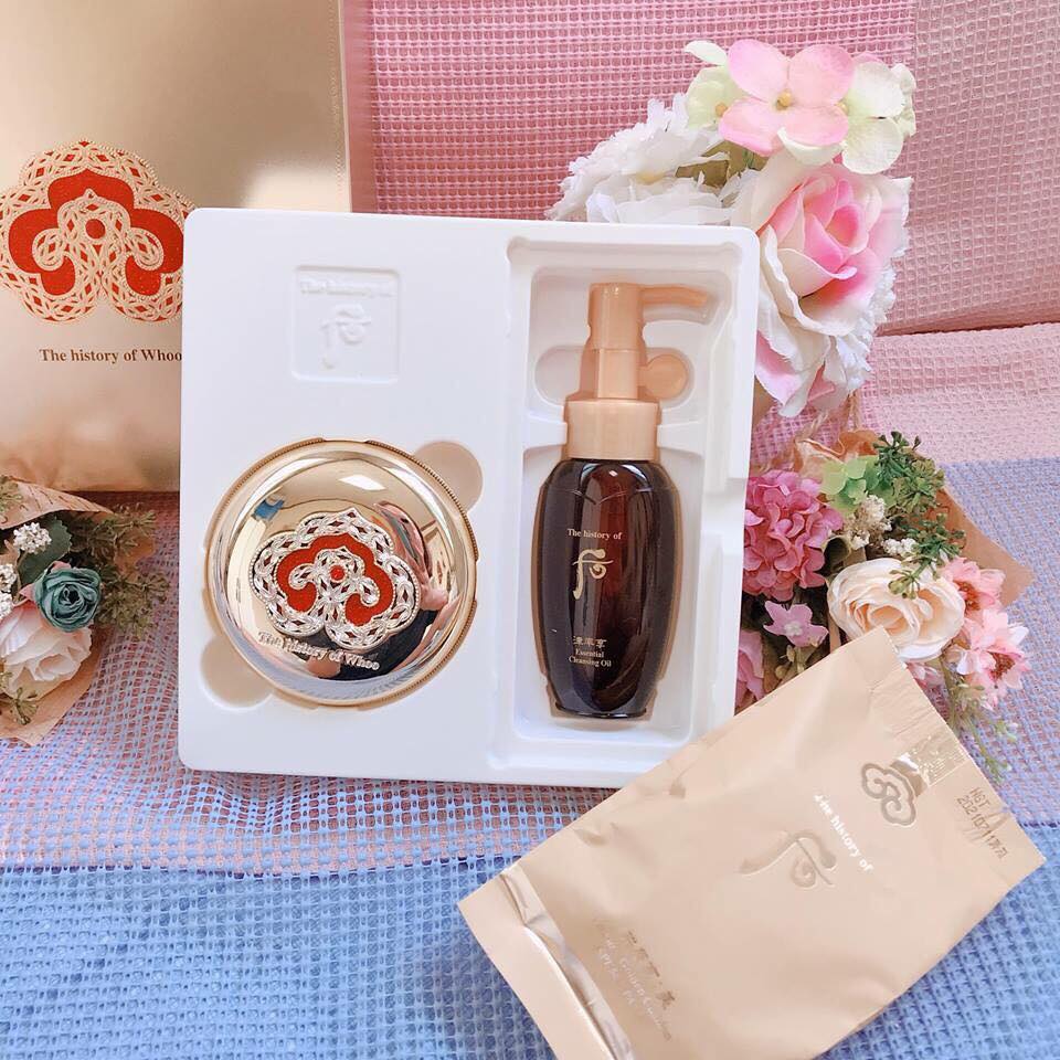 SET Whoo luxury golden cushion spf50+/ pa+++ phăn nước trang điểm Hoàng cung PHIÊN BẢN ĐẶC BIỆT LIMITED