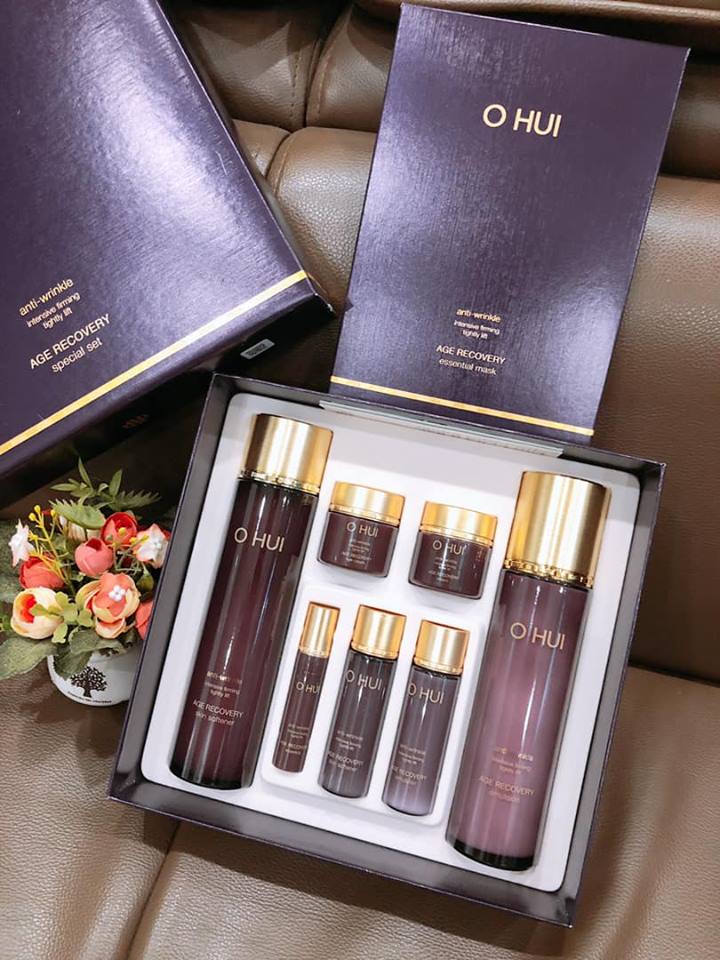 Set Ohui Age ReCovery chống Lão Hoá Trẻ hoá nâng Cơ, sáng Da & làm trắng chứa Thành phần quan trong BABY COLLAGEN GÌN GIỮ NÉT THANH XUÂN