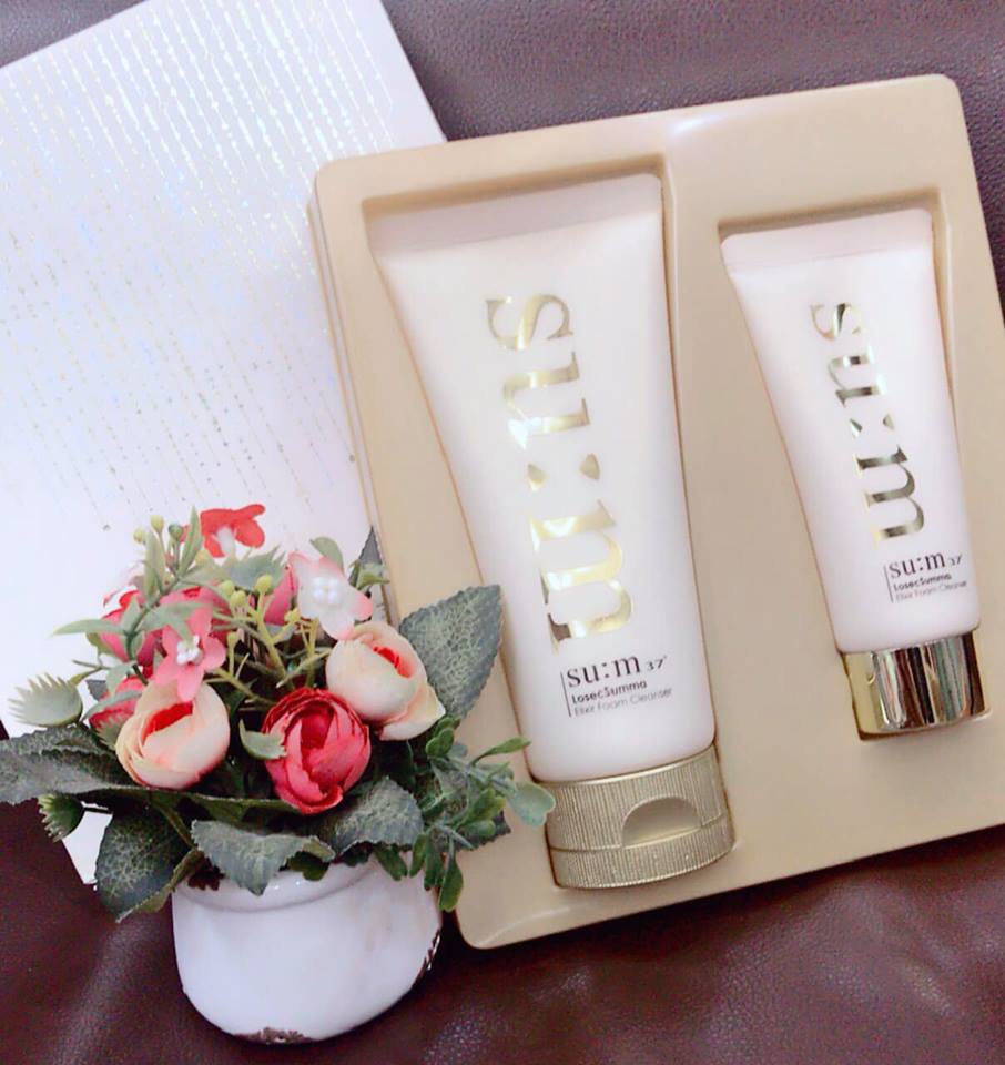 Sữa rửa mặt Su:m37 tái sinh Losec Summa sét khuyến mãi siêu lời khi mua tuýt 180ml tăng ngay tuýt 80ml.