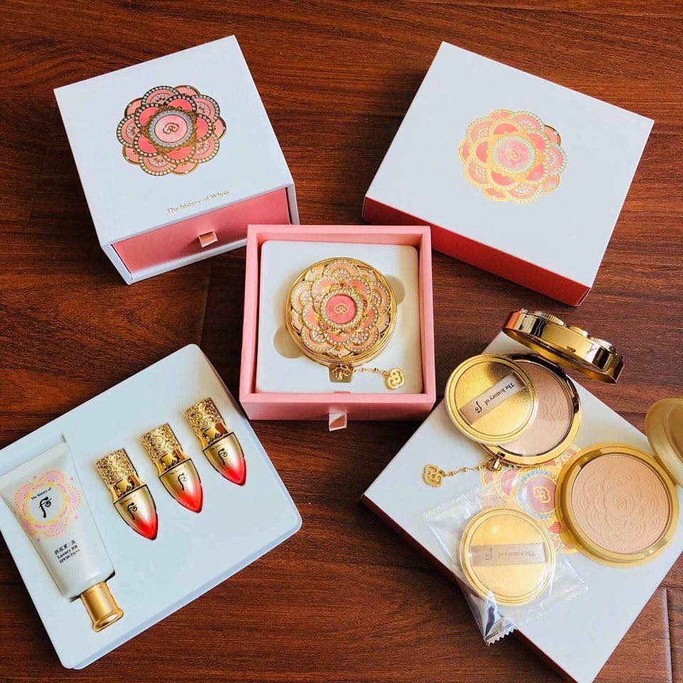 PHẤN PHỦ SIÊU VIP BẢN LIMITED WHOO ĐÔNG Y THẢO DƯỢC HẠT PHẤN SIÊU MỊN MỎNG CHE KHUYẾT ĐIỂM TỐT