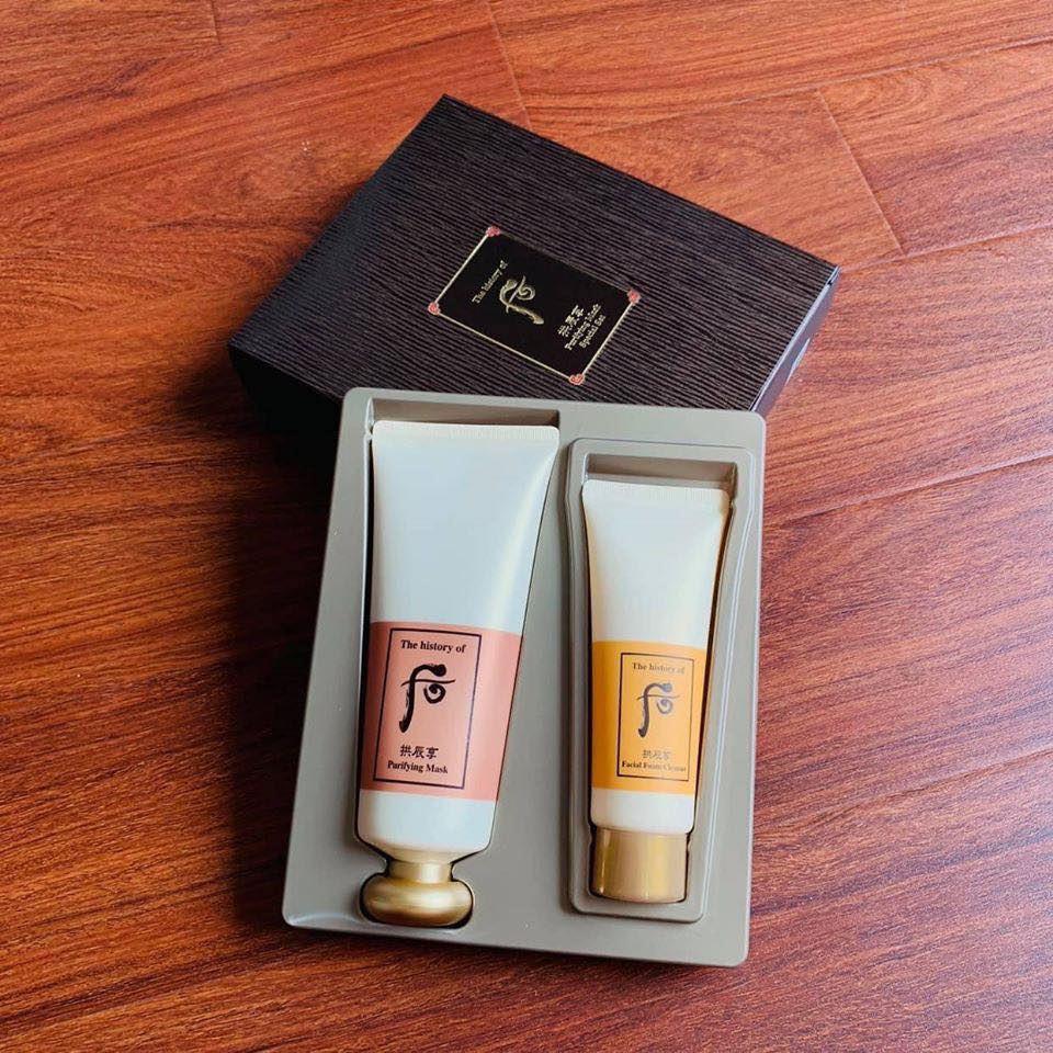 Mặt nạ Kỳ Tẩy Da Chết Làm Sạch Thanh lọc Thải độc Purifying của The History of whoo .